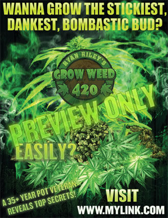 Marijuana bud nutrients.